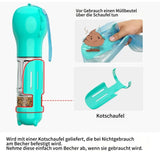 AquaBottle - Die tragbare Hundewasserflasche mit integriertem Napf