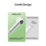 FellDry Pro - Felltrockner mit Bürste für glänzendes Hundefell