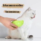 BORSTEL - Katzenhaarbürste mit Massage- und Dampffunktion