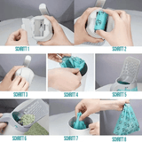 SCHEPI - Hygienische Katzenstreuschaufel mit umweltfreundlichen Beuteln