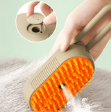 BORSTEL - Katzenhaarbürste mit Massage- und Dampffunktion