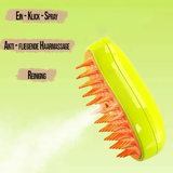 BORSTEL - Katzenhaarbürste mit Massage- und Dampffunktion