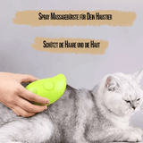 BORSTEL - Katzenhaarbürste mit Massage- und Dampffunktion