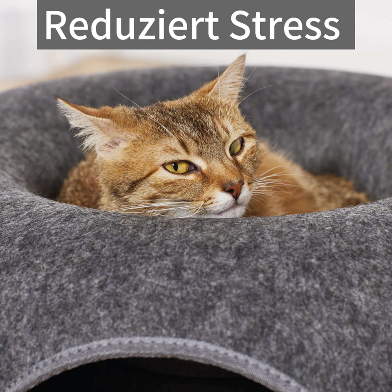 KIKUCK -  Katzentwister zum Stress abbauen & bequem zum Schlafen und Entspannen