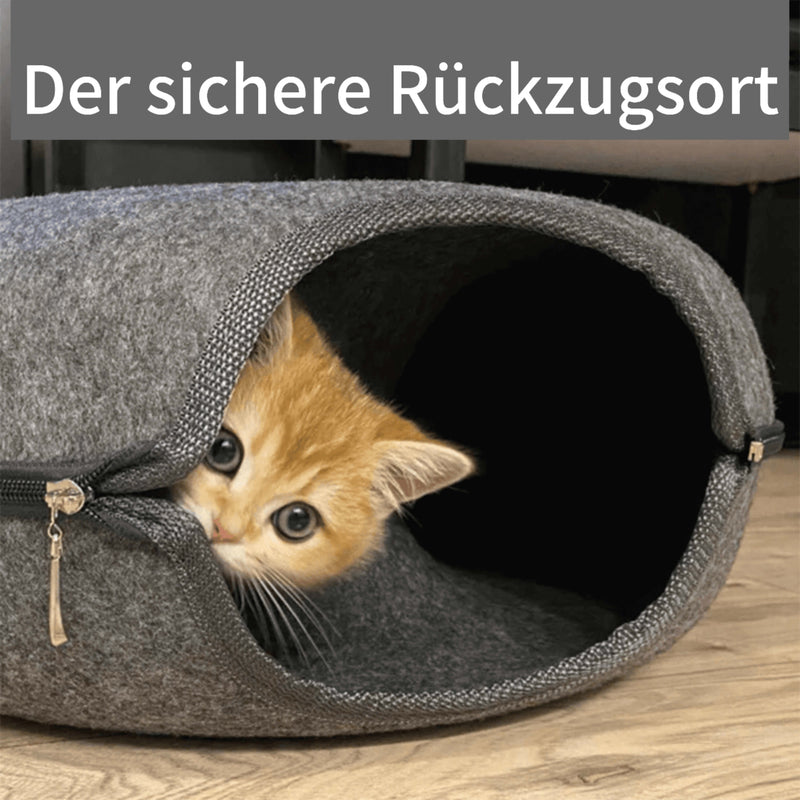 KIKUCK -  Katzentwister zum Stress abbauen & bequem zum Schlafen und Entspannen