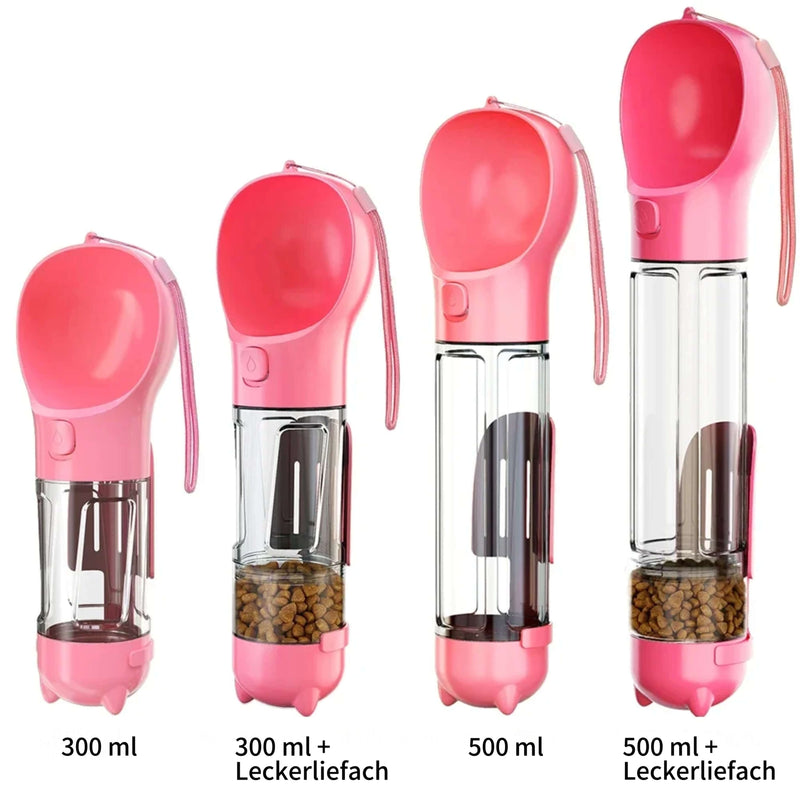AquaBottle - Die tragbare Hundewasserflasche mit integriertem Napf