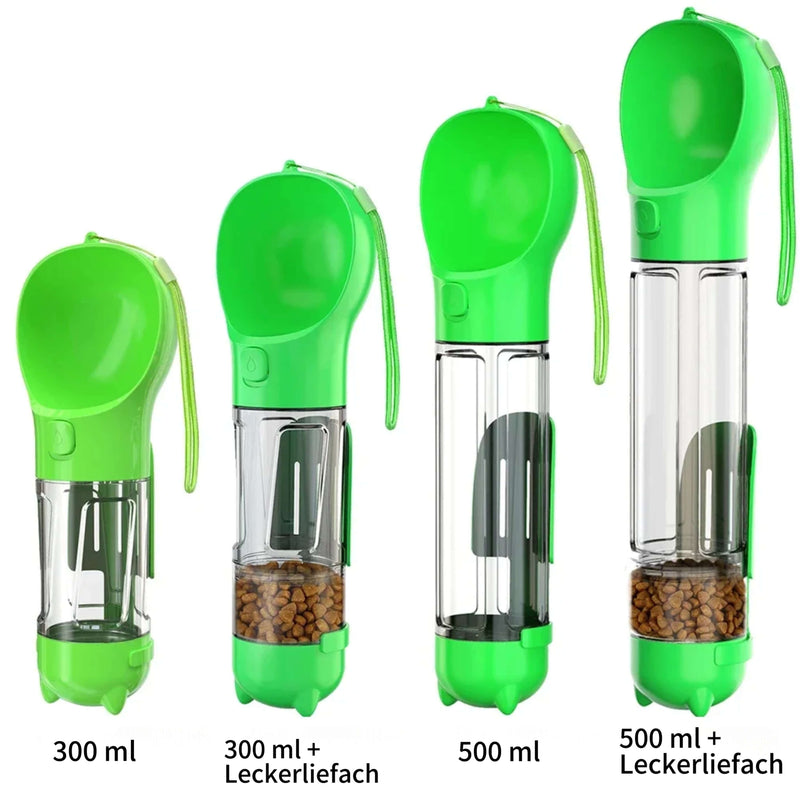 AquaBottle - Die tragbare Hundewasserflasche mit integriertem Napf