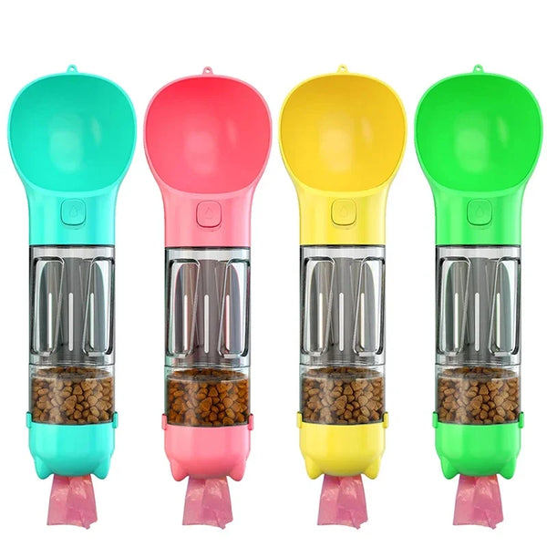AquaBottle - Die tragbare Hundewasserflasche mit integriertem Napf